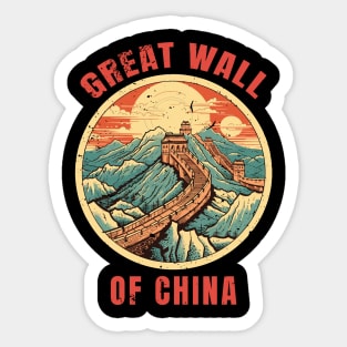 Great wall of china Sticker